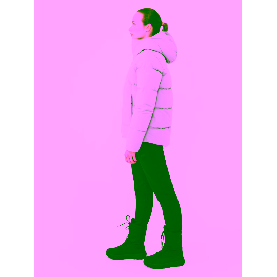 Kurtka narciarska 4f F573 na zimę z membraną 5000