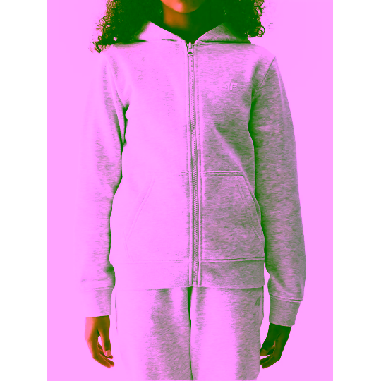 bluza-dziewczęca-szara-rozpinana-z-kapturem-sklep-internetowy-roweryhulajnogipl