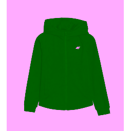 Bluza Sportowa 4f - FNK F448 Rozpinana z Kapturem czarna